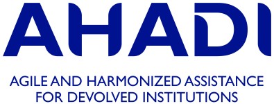 AHADI (Agile and Harmonized Assistance for Devolved Institutions)